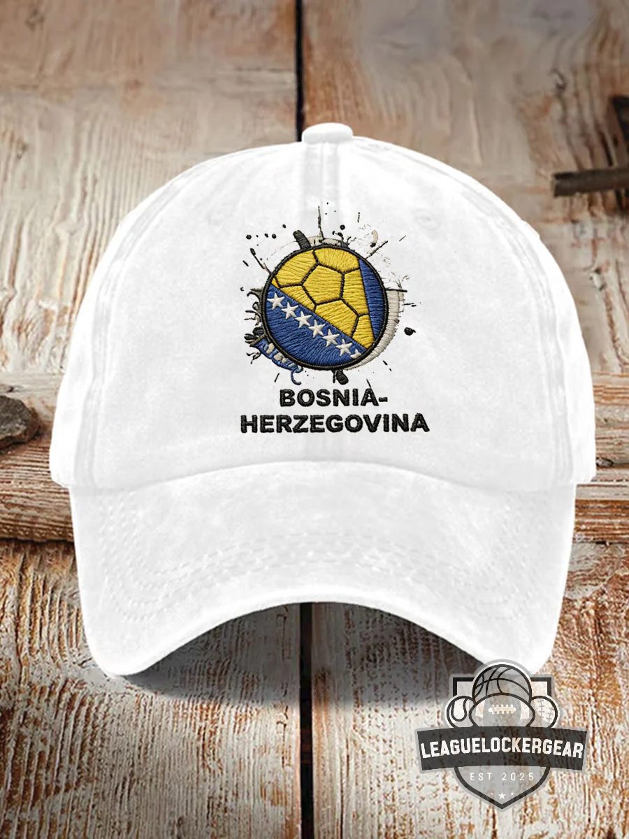 Bosnia-Herzegovina Soccer Dad Hat - LeagueLockerGear