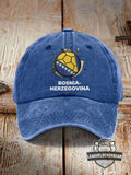 Bosnia-Herzegovina Soccer Dad Hat - LeagueLockerGear