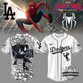 LA Dodgers Spider-Man Brand New Day Baseball Jersey - LeagueLockerGear