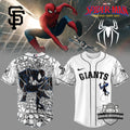 San Francisco Giants Spider-Man Brand New Day Baseball Jersey - LeagueLockerGear