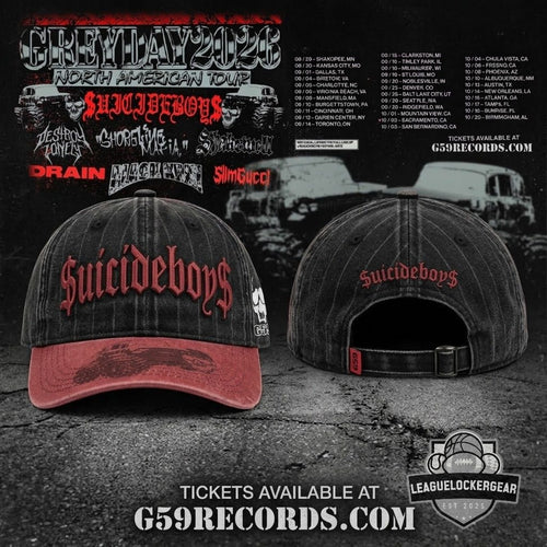 $uicideboy$ Grey Day 2026 North American Tour Baseball Jersey - LeagueLockerGear