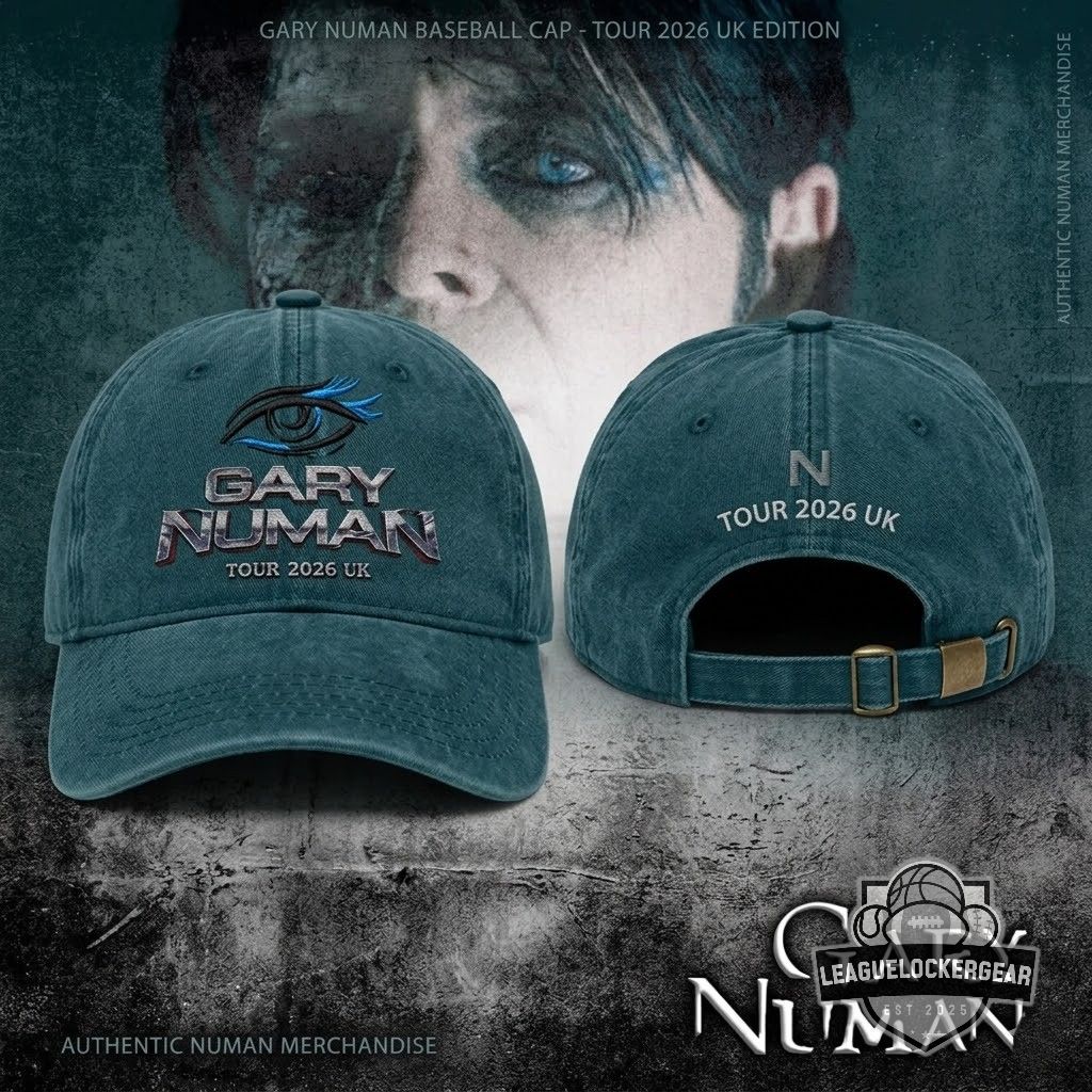 Gary Numan Tour 2026 UK Hoodie - LeagueLockerGear