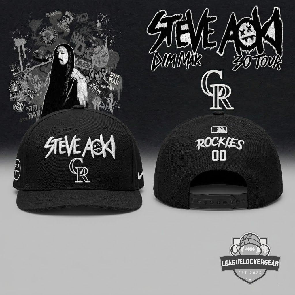 Steve Aoki Colorado Rockies Dim Mak 3.0 Tour Baseball Jersey - LeagueLockerGear