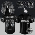 Steve Aoki Los Angeles Dodgers Dim Mak 30 Tour Baseball Jersey - LeagueLockerGear