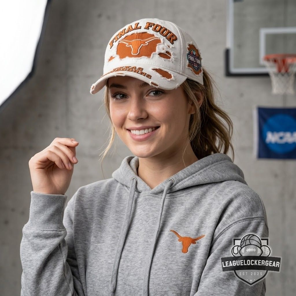 Texas Longhorns 2026 NCAA Women's Final Four Distressed Hat - LeagueLockerGear