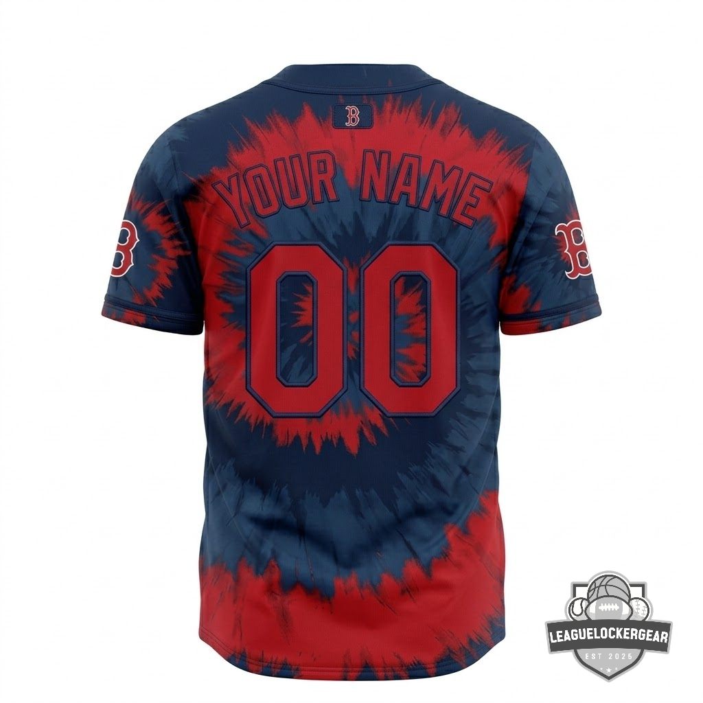 Boston Red Sox x Grateful Dead Baseball Jersey - LeagueLockerGear