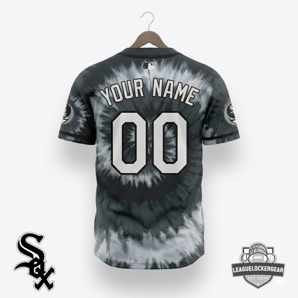 Chicago White Sox x Grateful Dead Baseball Jersey - LeagueLockerGear