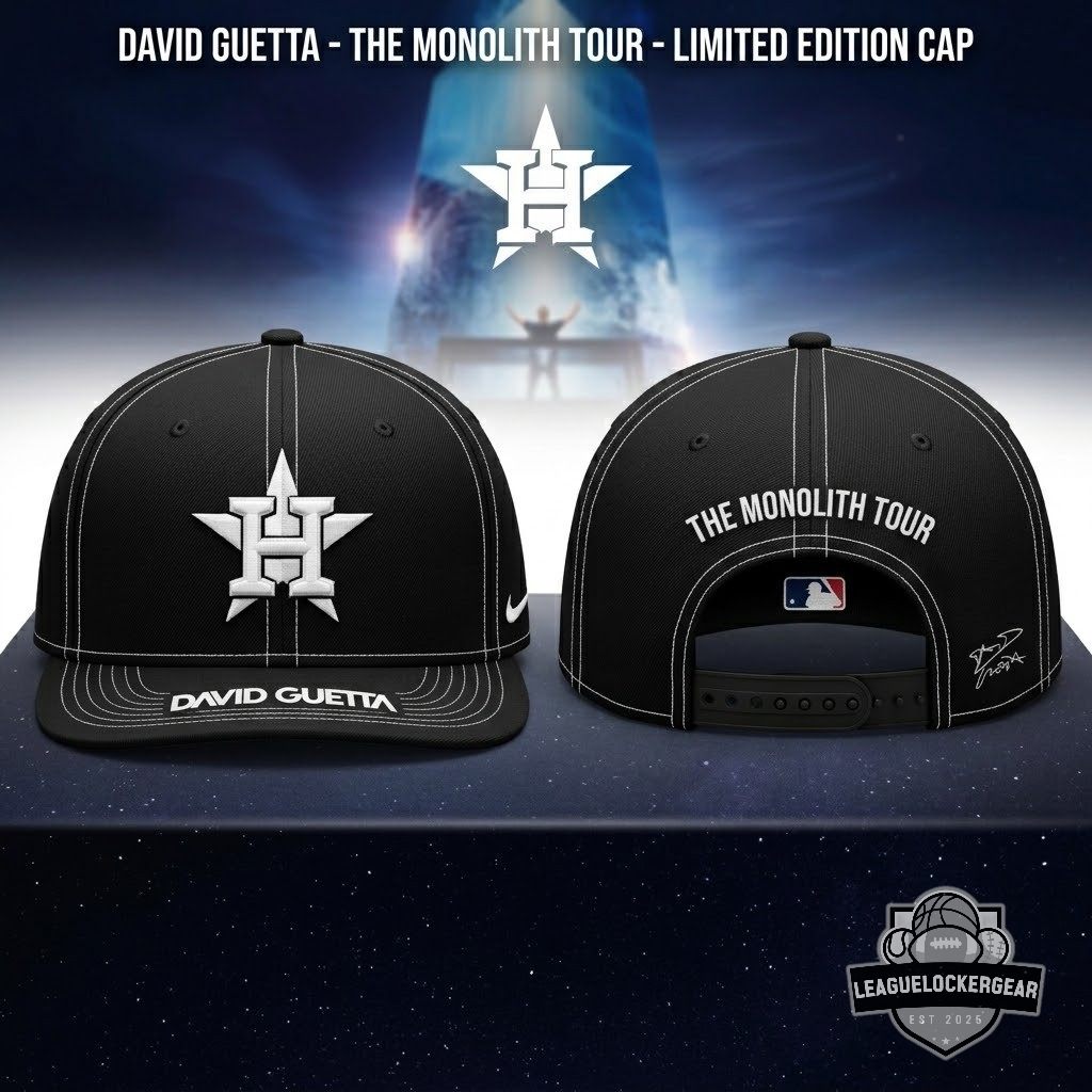 David Guetta The Monolith Tour Houston Astros Baseball Jersey - LeagueLockerGear