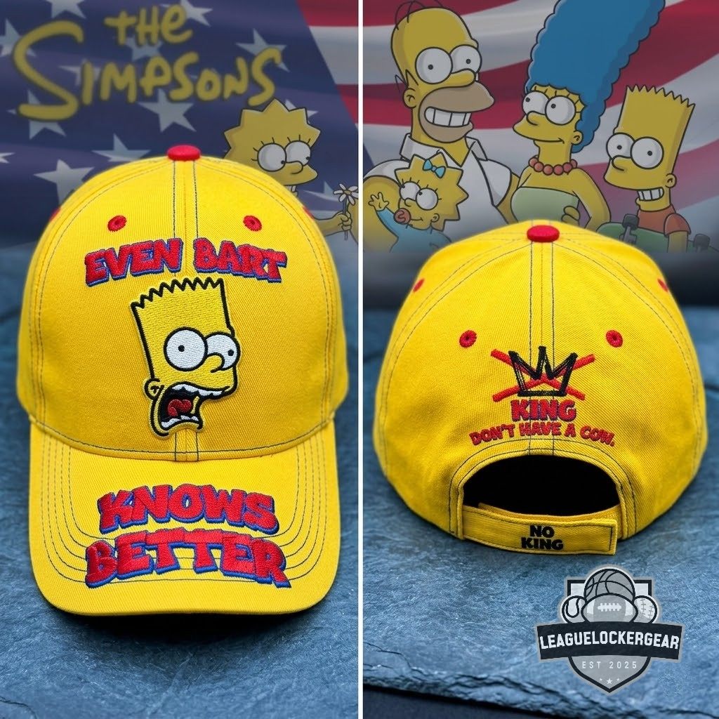 The Simpsons No King Don't Have A Cow T-Shirt - LeagueLockerGear