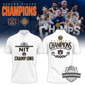 Auburn Tigers NIT National Invitation Tournament Champions 2026 Polo Shirt - LeagueLockerGear