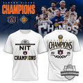 Auburn Tigers NIT National Invitation Tournament Champions 2026 T-Shirt - LeagueLockerGear