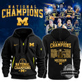 Michigan Basketball 2026 National Champions Roster Hoodie - LeagueLockerGear