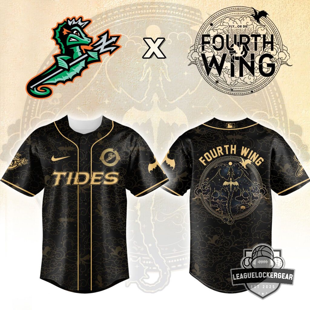 Norfolk Tides Fourth Wing Baseball Jersey - LeagueLockerGear