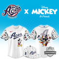 Reno Aces Disney Mickey & Friends Baseball Jersey - LeagueLockerGear