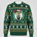 Boston Celtics x The Grinch Ugly Christmas Sweater – Green & White "Grinchmas" Knit - LeagueLockerGear