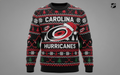 Carolina Hurricanes NHL Ugly Christmas Sweater – Red & Black "Canes" Holiday Knit - LeagueLockerGear