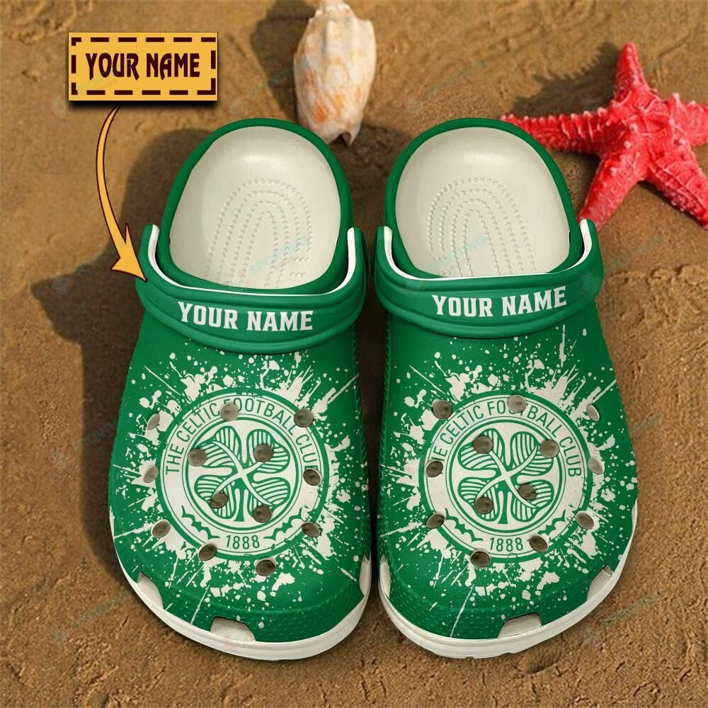 Celtic FC Custom Clogs – Personalized Fan Edition 2025 - LeagueLockerGear