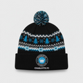 Charlotte FC Knit Beanie Hat – The Crown MLS Pom-Pom Winter Gear - LeagueLockerGear