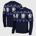 Chelsea FC Christmas Ugly Sweater - True Blue Festive Edition - LeagueLockerGear