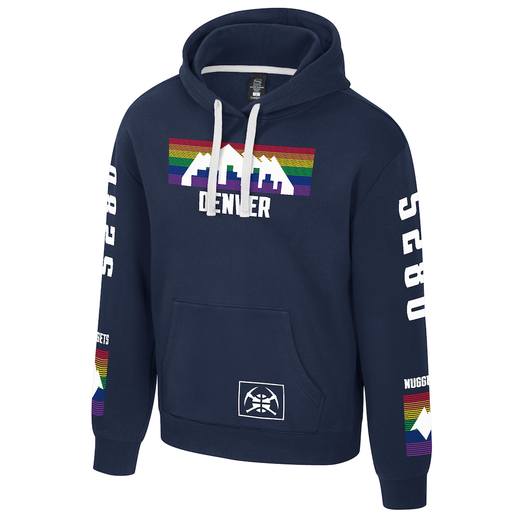 Denver Nuggets City Edition Hoodie 2025/26 – Unisex Stadium Essentials City Star Pullover - LeagueLockerGear