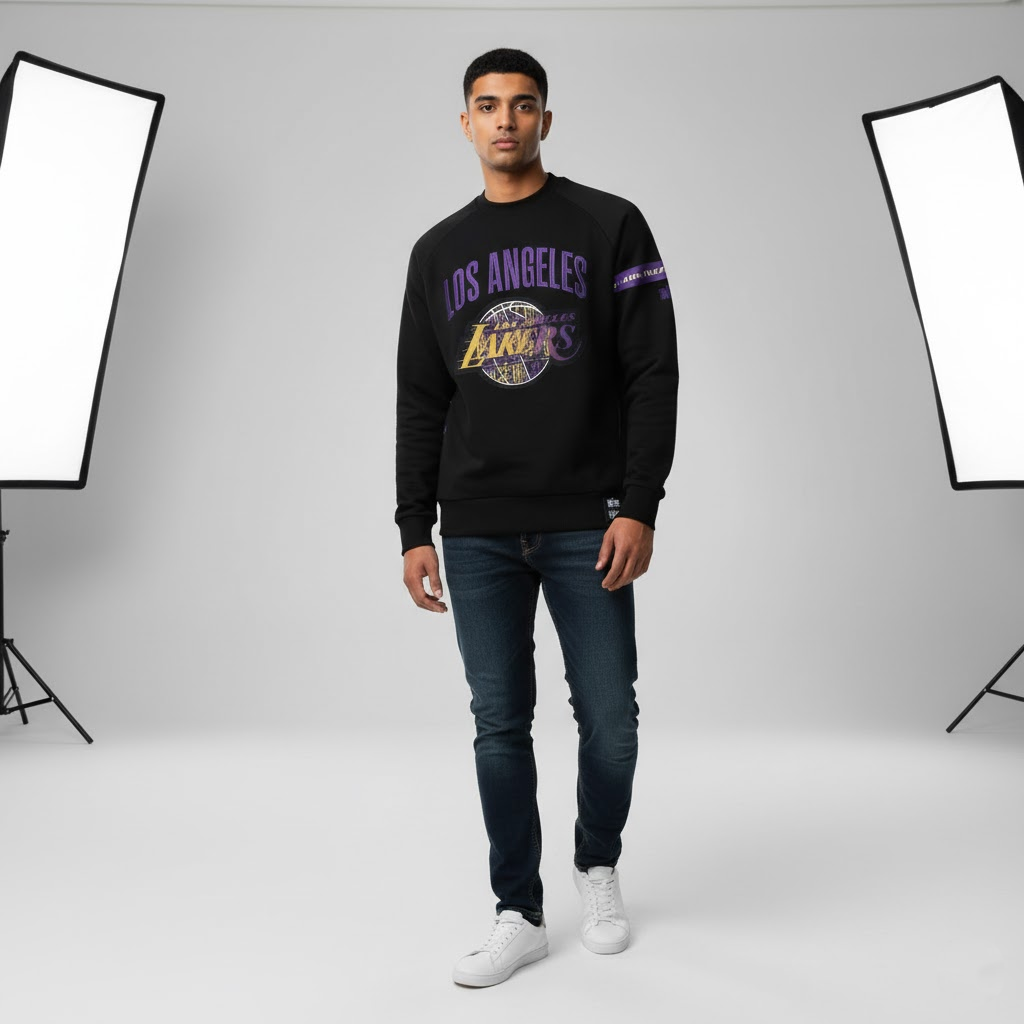 LA Lakers NBA Crewneck Sweatshirt - LeagueLockerGear