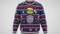 Los Angeles Clippers x The Grinch Ugly Christmas Sweater – Navy & Red "Grinchmas" Knit - LeagueLockerGear