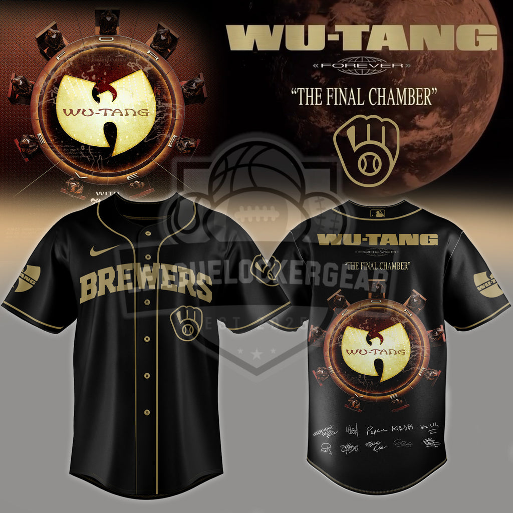 Wu-Tang Clan Wu-Tang Forever The Final Chamber Baseball Jersey - LeagueLockerGear