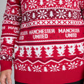 Manchester United FC Christmas Ugly Sweater - Red Devils Festive Edition - LeagueLockerGear