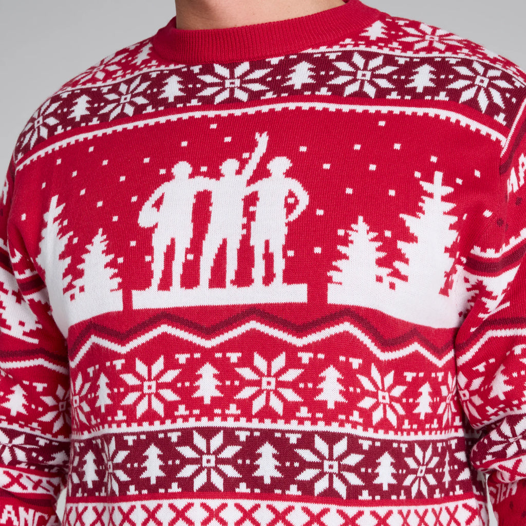 Manchester United FC Christmas Ugly Sweater - Red Devils Festive Edition - LeagueLockerGear