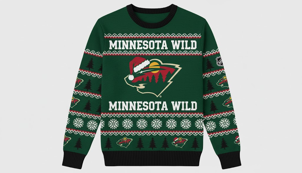 Minnesota Wild NHL Ugly Sweater - The Wild Ugly Sweater 2025 - LeagueLockerGear