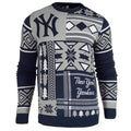 New York Yankees Ugly Christmas Sweater - Pinstripes & Holiday Cheer! - LeagueLockerGear