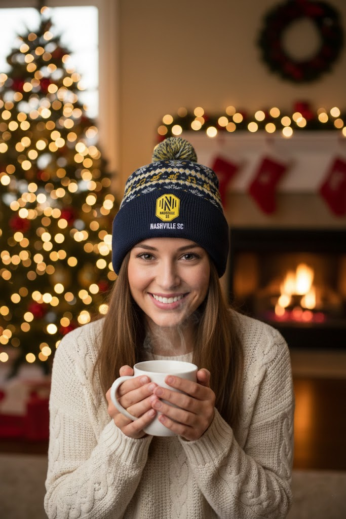 Nashville SC Knit Beanie Hat – The Coyotes MLS Pom-Pom Winter Gear - LeagueLockerGear
