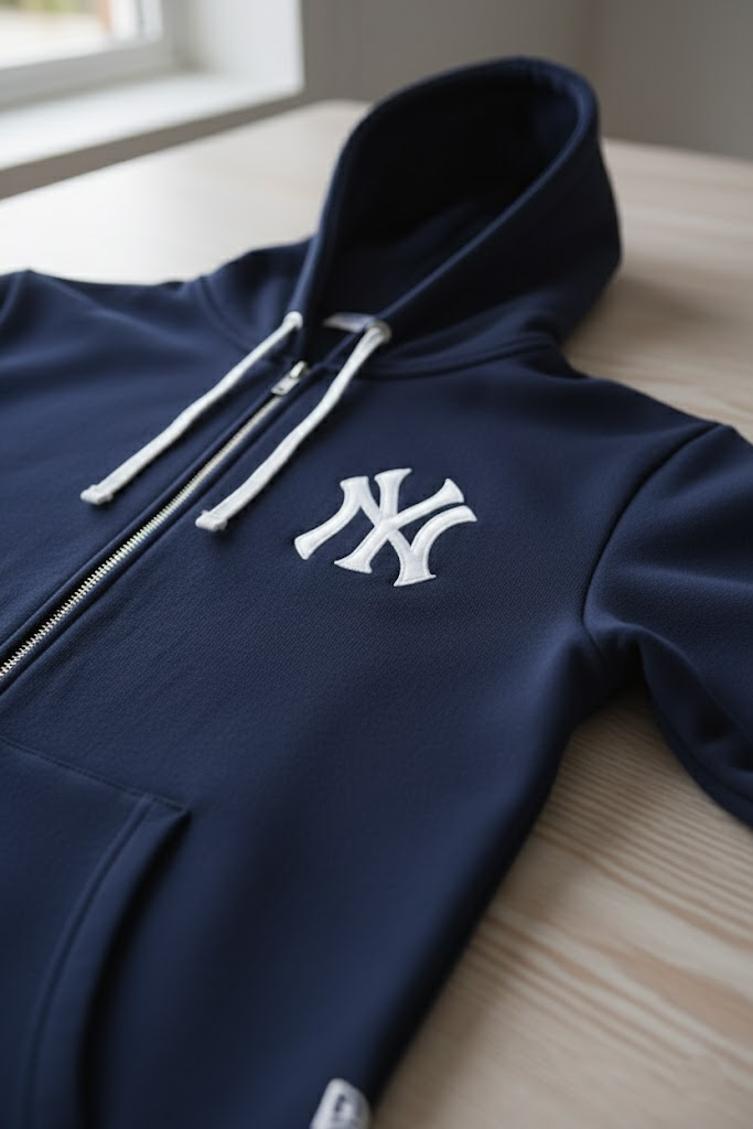 New York Yankees Full Zip Hoodie - An Emblem of Championship and New York Style - LeagueLockerGear