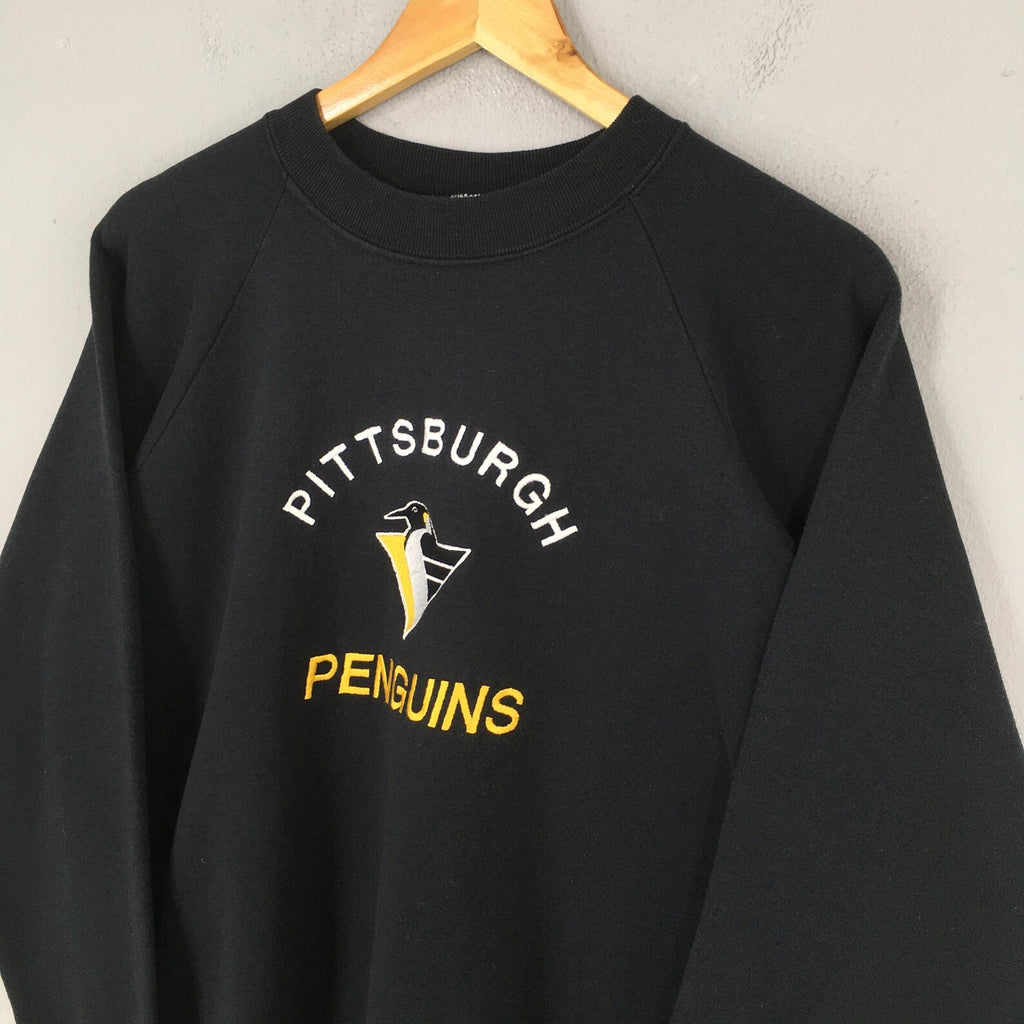 Pittsburgh Penguins "Penguins 95" Lace-Up Hooded Long Sleeve Sweatshirt - LeagueLockerGear