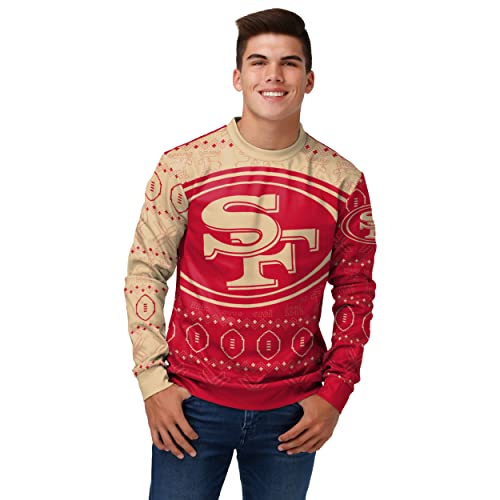 San Francisco 49ers Ugly Christmas Sweater - Gold Rush Festive Edition - LeagueLockerGear