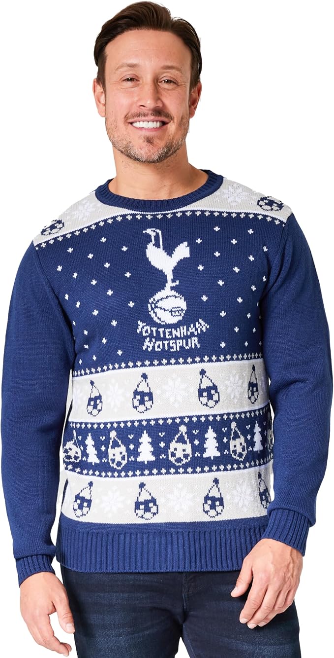 Tottenham Hotspur FC Christmas Ugly Sweater - Lilywhites Festive Edition - LeagueLockerGear