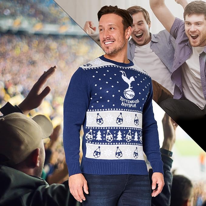 Tottenham Hotspur FC Christmas Ugly Sweater - Lilywhites Festive Edition - LeagueLockerGear