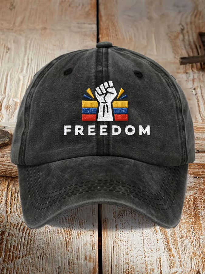 Venezuela Freedom Raised Fist Hat - LeagueLockerGear