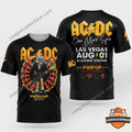AC/DC PWR UP Tour 2026 Las Vegas One More Spin T-Shirt - LeagueLockerGear