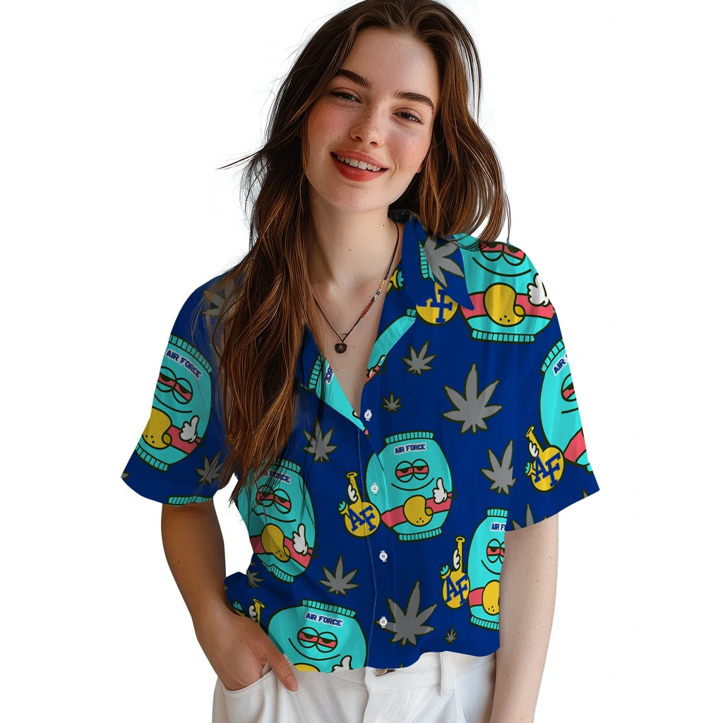 Air Force Falcons Hawaiian Shirt - Chill Vibe | Hula Hawaiian Shirts