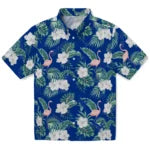 Air Force Falcons Hawaiian Shirt - Flamingo and Hibiscus | Hula Hawaiian Shirts