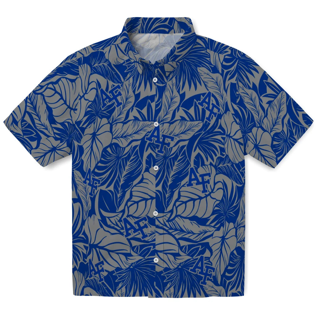 Air Force Falcons Hawaiian Shirt - Monstera Layer | Hula Hawaiian Shirts