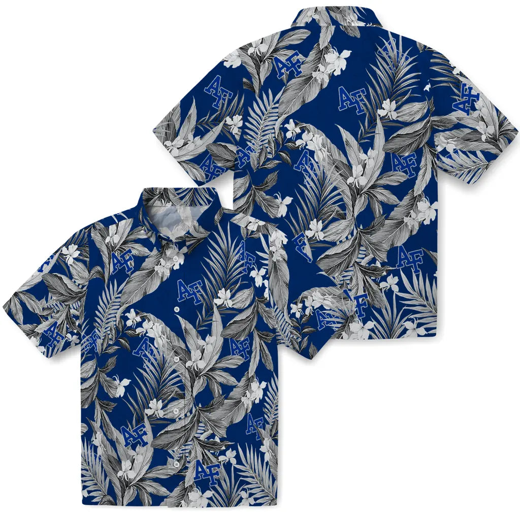 Air Force Falcons Hawaiian Shirt - Palm Leaves | Hula Hawaiian Shirts