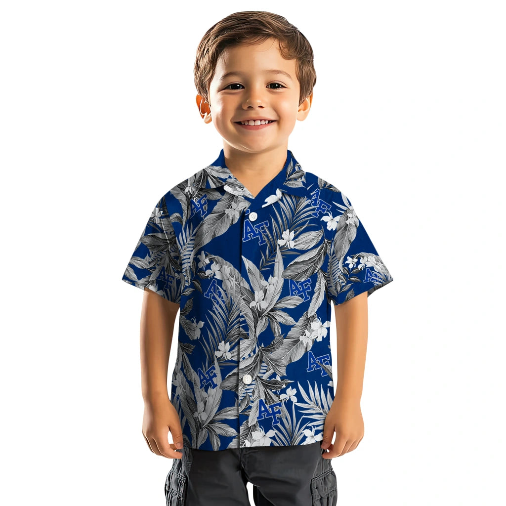 Air Force Falcons Hawaiian Shirt - Palm Leaves | Hula Hawaiian Shirts