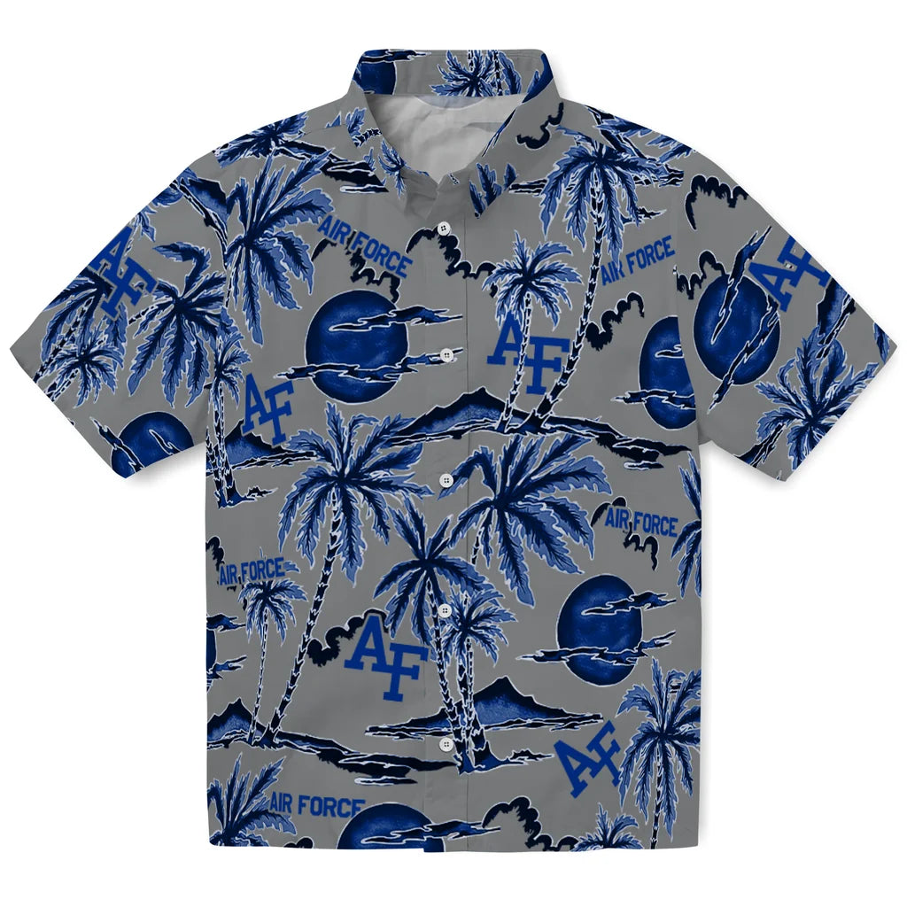 Air Force Falcons Hawaiian Shirt - Palm Sunset | Hula Hawaiian Shirts