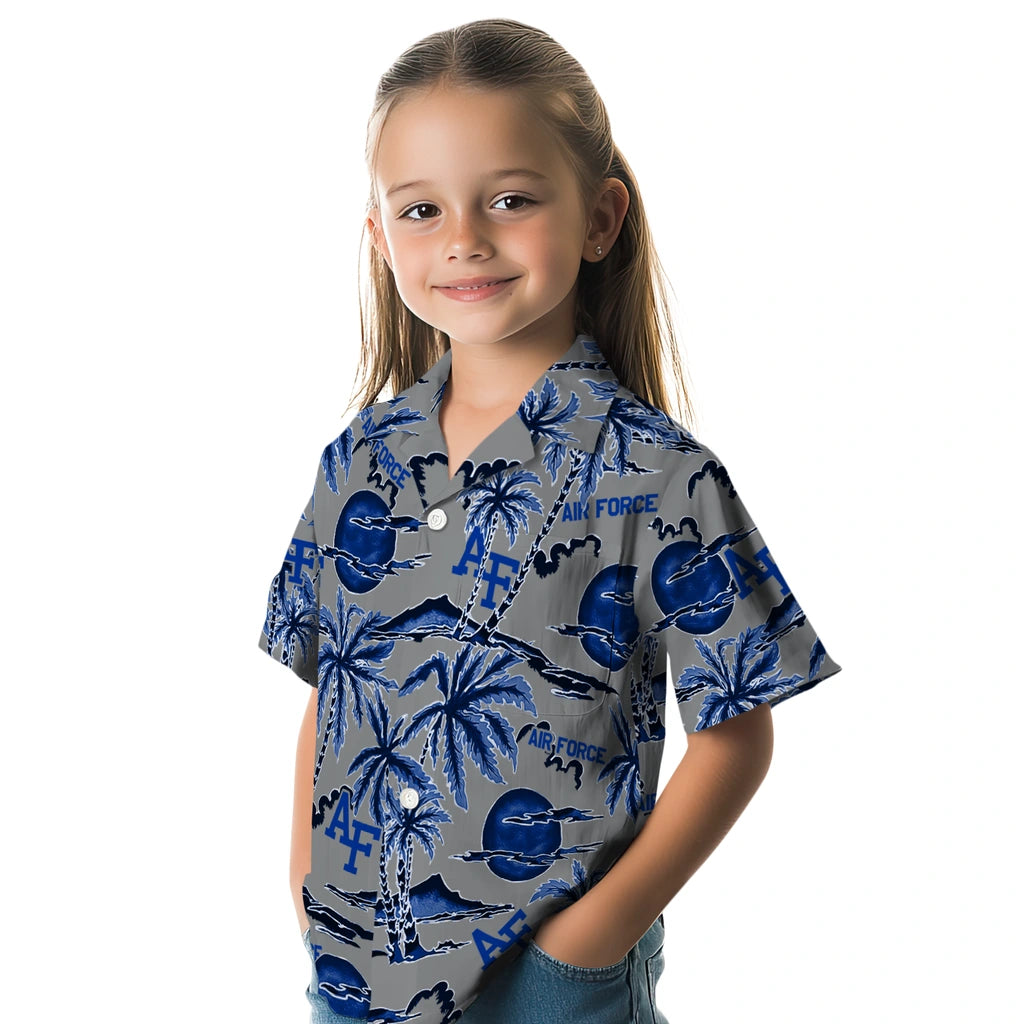 Air Force Falcons Hawaiian Shirt - Palm Sunset | Hula Hawaiian Shirts