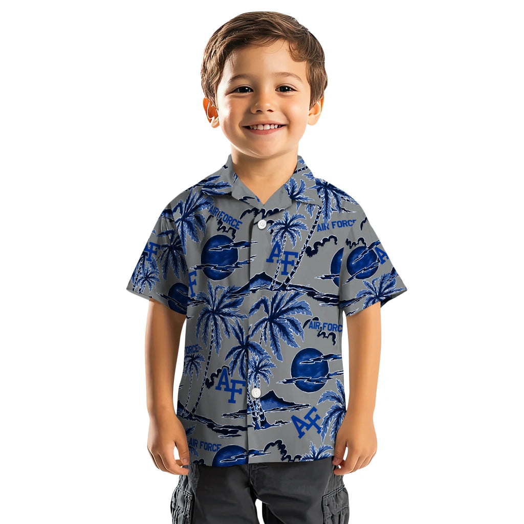 Air Force Falcons Hawaiian Shirt - Palm Sunset | Hula Hawaiian Shirts