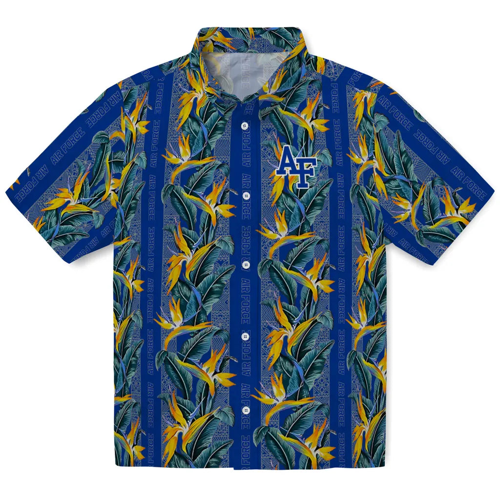 Air Force Falcons Hawaiian Shirt - Paradise Vines | Hula Hawaiian Shirts