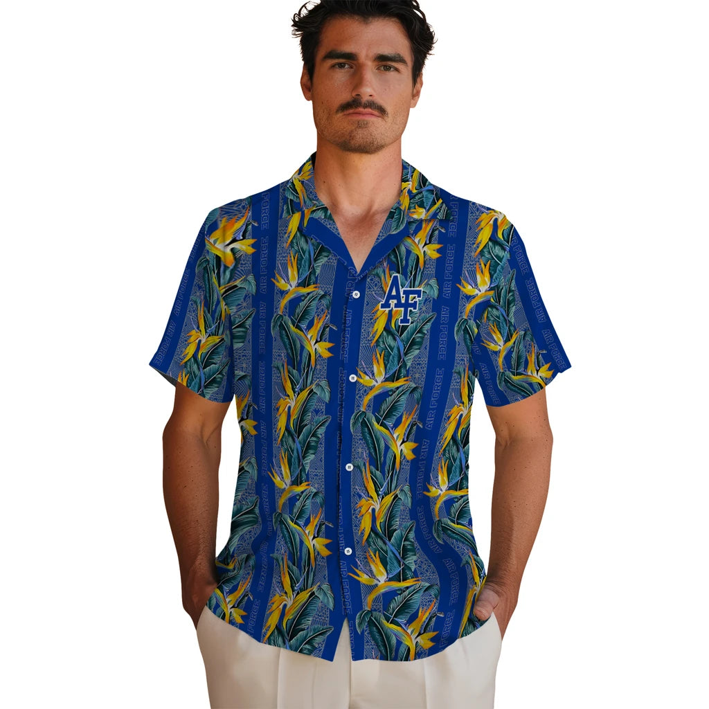 Air Force Falcons Hawaiian Shirt - Paradise Vines | Hula Hawaiian Shirts