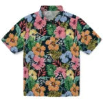 Akron Zips Hawaiian Shirt - Brilliant Hibiscus Garden | Hula Hawaiian Shirts